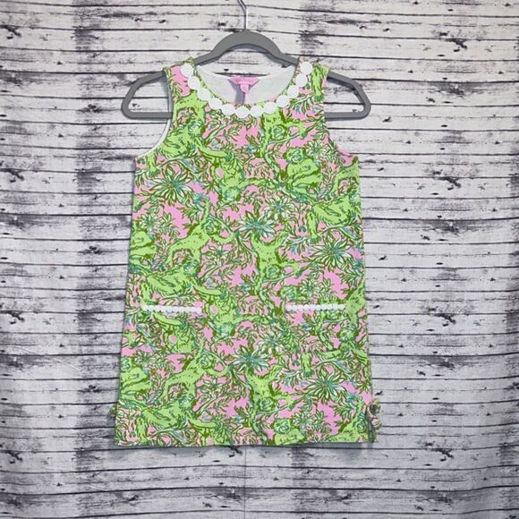 Lilly Pulitzer Little Lilly Classic Shift Dress Pop Up Chimply Chic - Picture 6 of 10